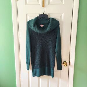 Green Candie's Sweater Dress Large Y2K